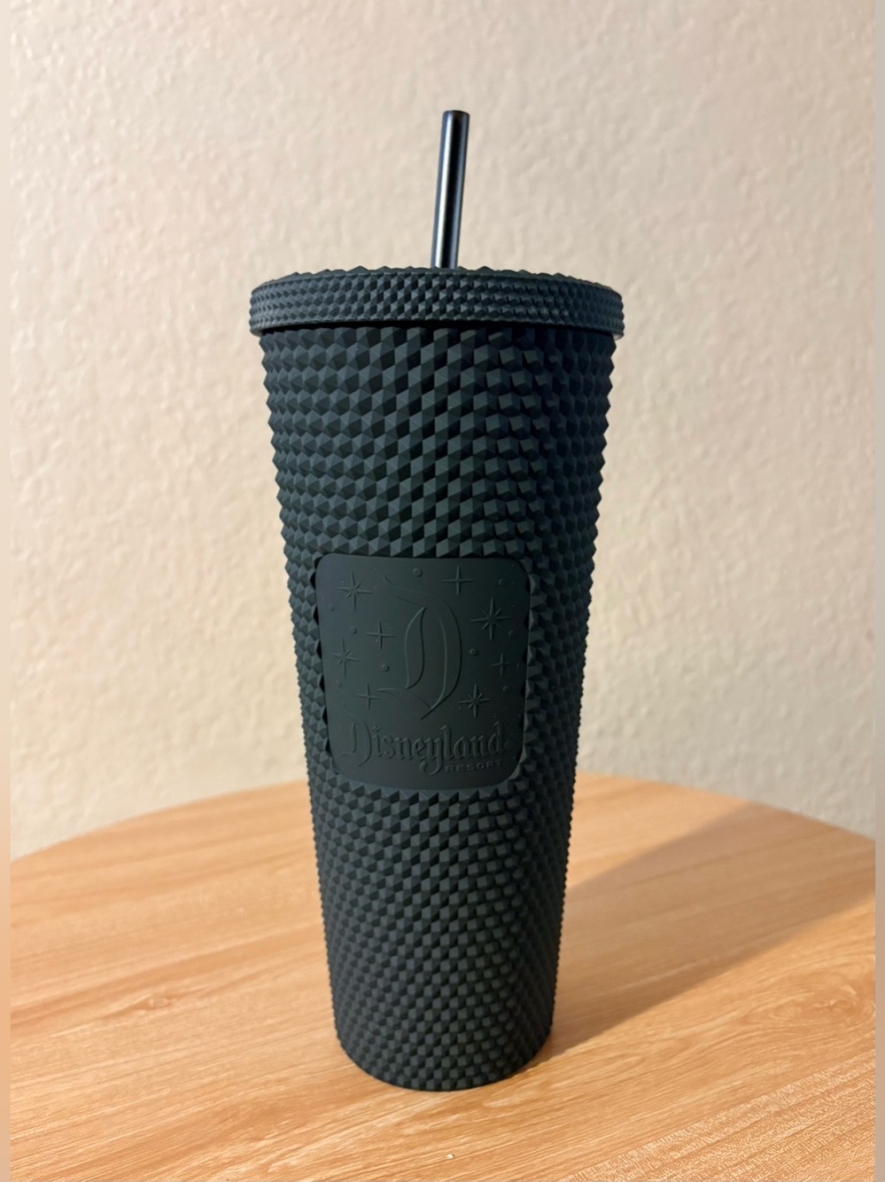 Starbucks Disneyland Black Matte Studded Venti Tumbler 24 oz Limited Edition New